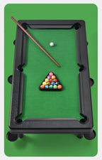 Realistic Mini Billiards Game Table with Cues & Balls for Kids (3+ Years)