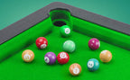 Realistic Mini Billiards Game Table with Cues & Balls for Kids (3+ Years)