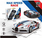 Max Speed Race RC Car for Kids (3+ Years)