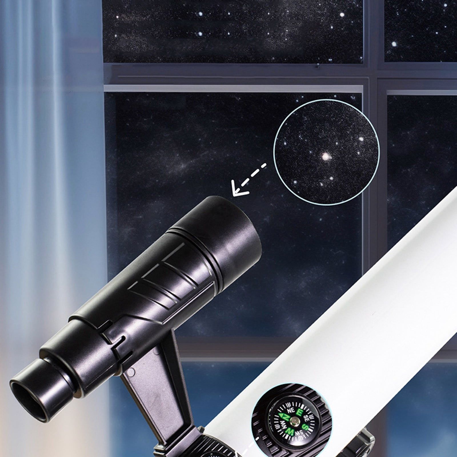Astronomical Telescope with 30X & 60X Lens for Kids (8+ Years)