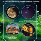 Astronomical Telescope with 30X & 60X Lens for Kids (8+ Years)