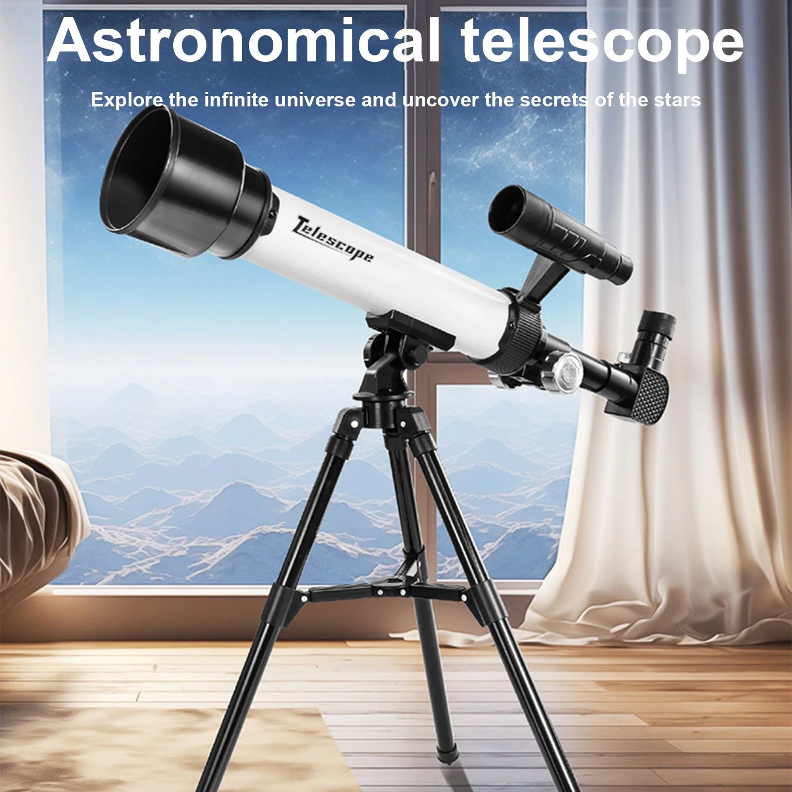 Astronomical Telescope with 30X & 60X Lens for Kids (8+ Years)