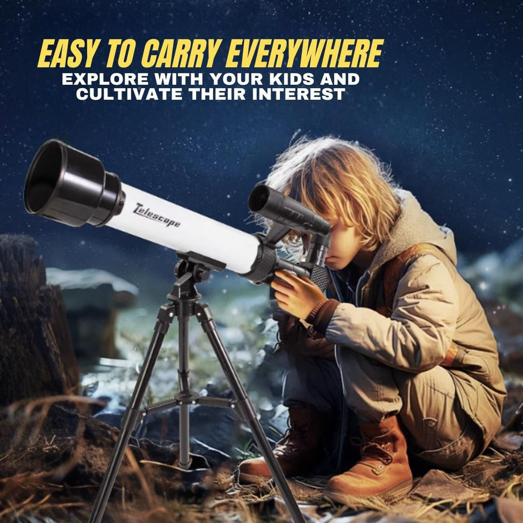 Astronomical Telescope with 30X & 60X Lens for Kids (8+ Years)