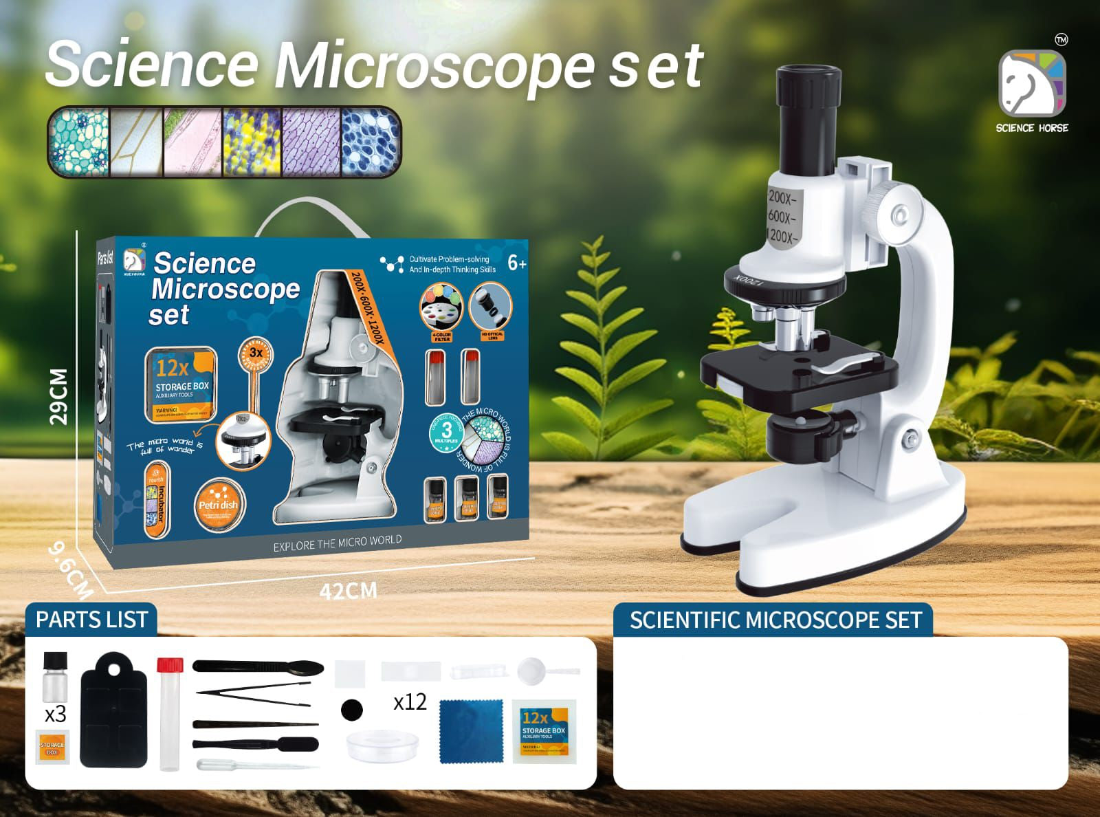 Science Microscope Suit for Kids (6+ Years)