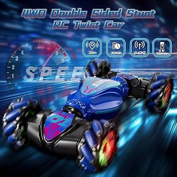 Remote Control Climbing Stunt Car with Wrist Watch Control (8+ Years)