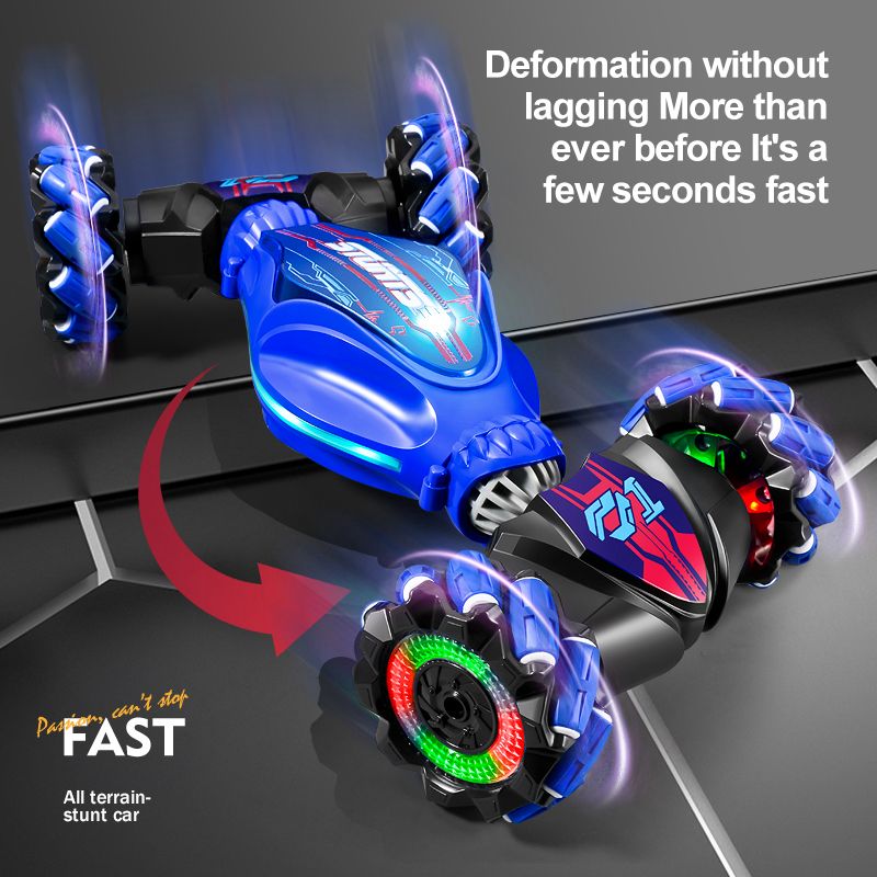 Remote Control Climbing Stunt Car with Wrist Watch Control (8+ Years)