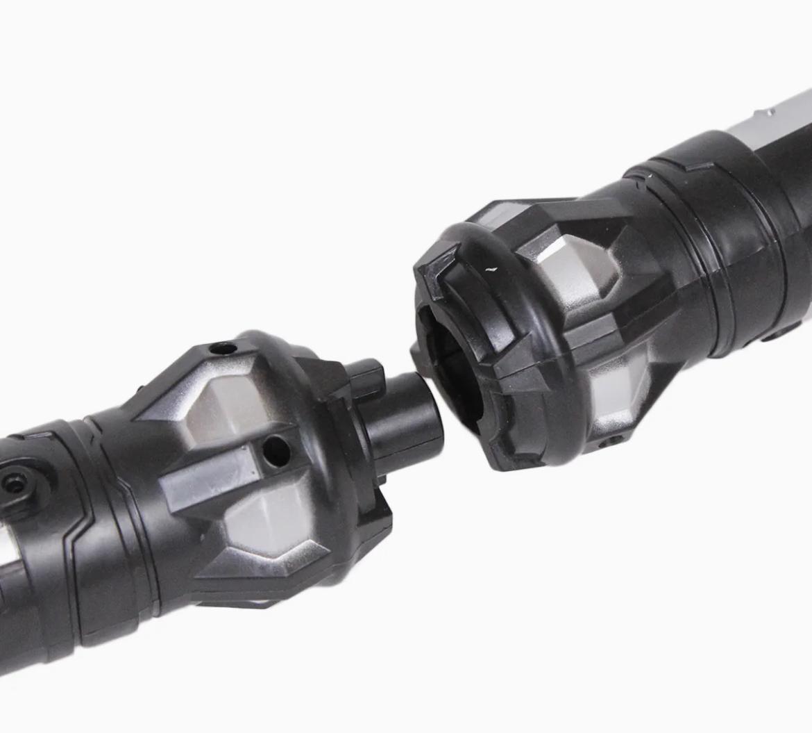 Telescopic Lightsaber Energy Sword Rechargeable with Type-C Charging, Colorful Lighting & Dynamic Sound (3+ Years)