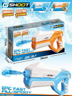 G-Shoot Long Range Water Gun with Rechargeable Battery (3+ Years)