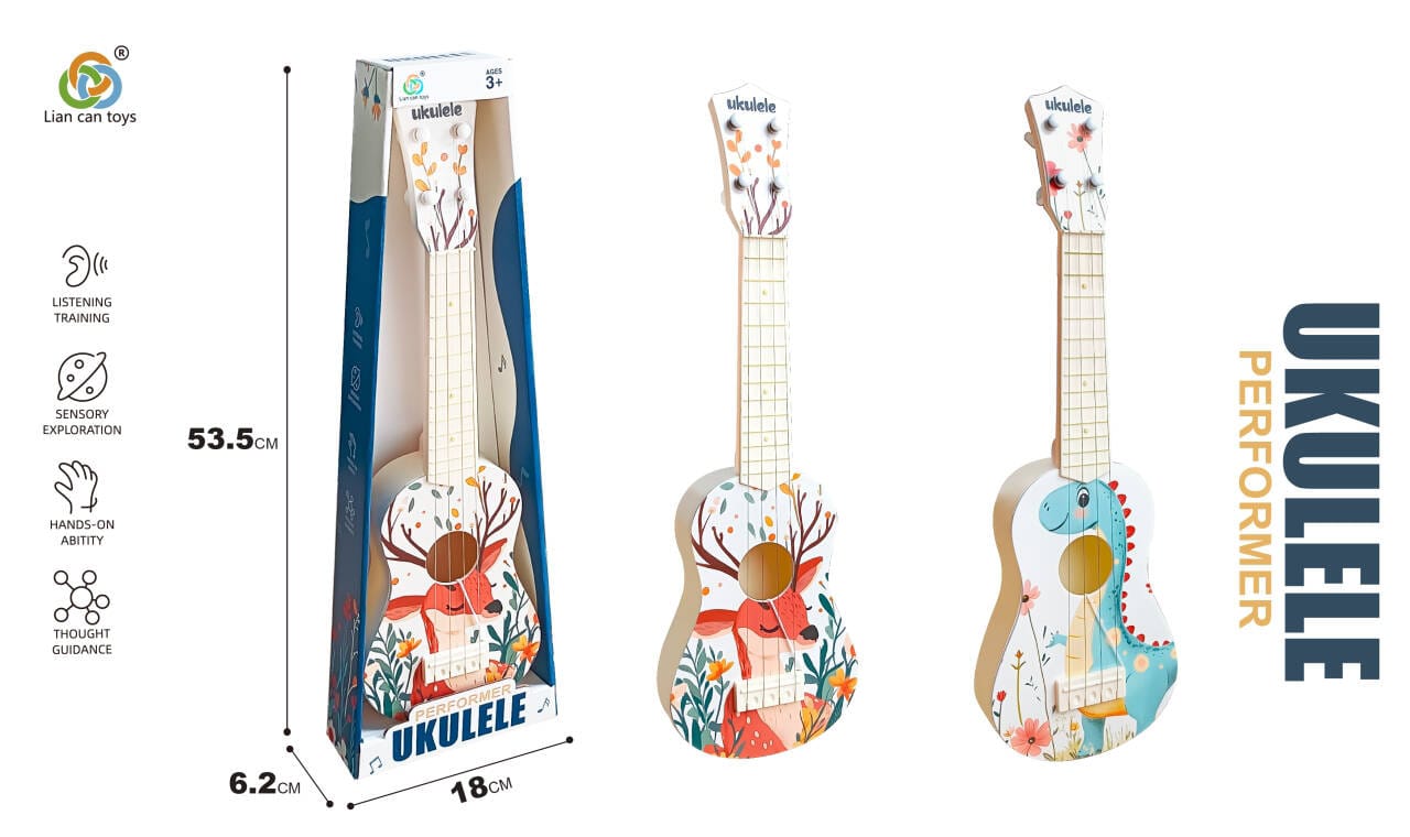 Performer Ukulele Musical Learning Guitar Toy for Kids (3+ Years)