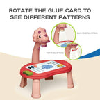 Dinosaur Projection Drawing Board with 34 Pcs (3+ Years)