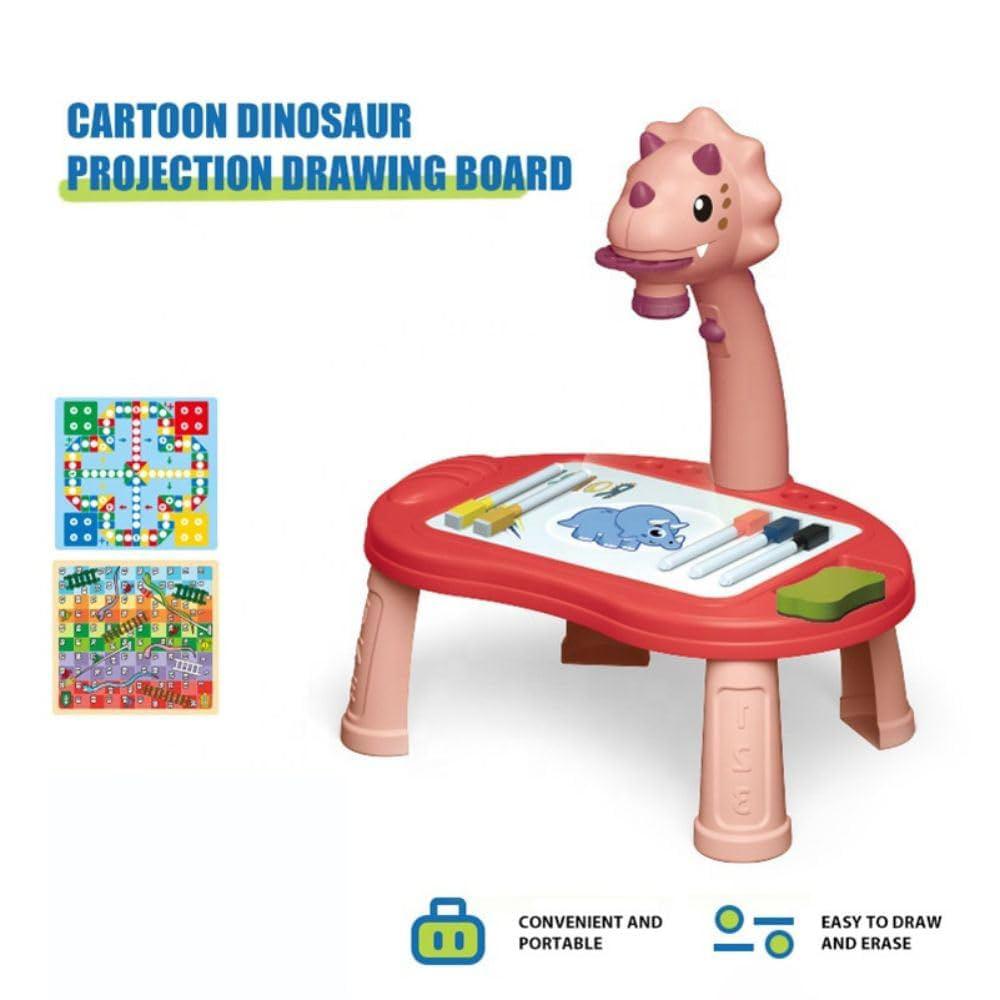 Dinosaur Projection Drawing Board with 34 Pcs (3+ Years)