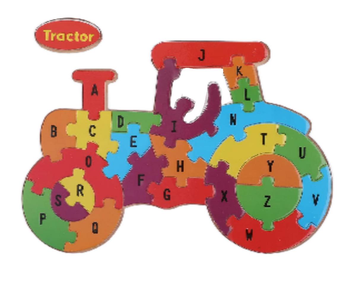 Advance Animal & Vehicle Wooden Puzzle Set (3+ Years)