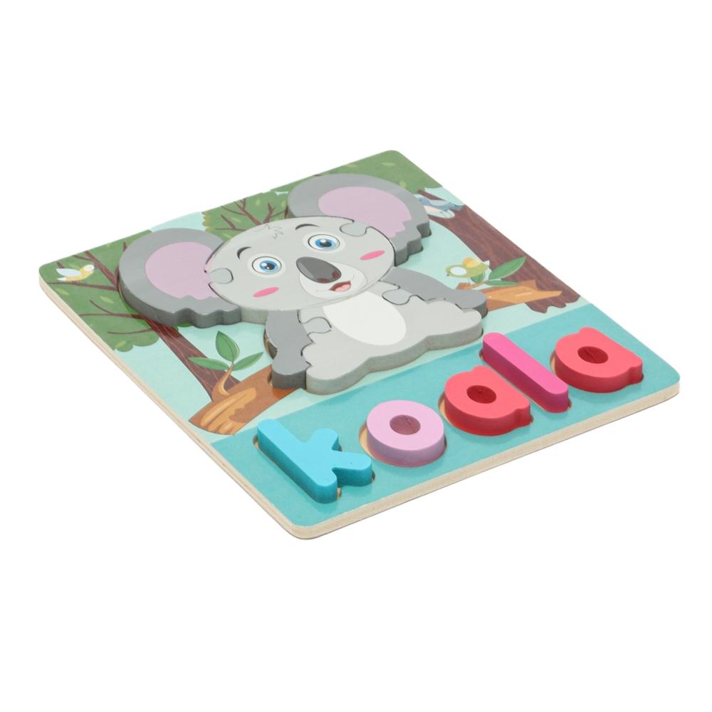Koala Wooden 6-Piece Puzzle for Kids (2+ Years)