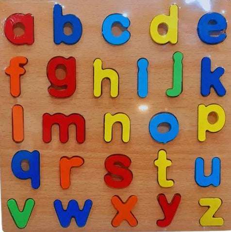 3D Wooden Capital & Small Alphabets Puzzle (3+ Years)