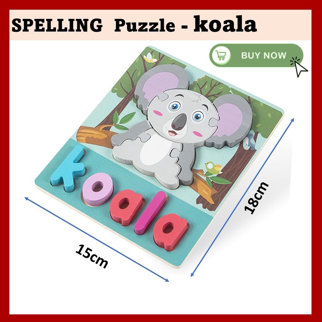 Koala Wooden 6-Piece Puzzle for Kids (2+ Years)