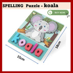 Koala Wooden 6-Piece Puzzle for Kids (2+ Years)
