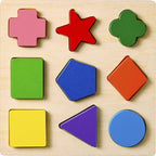 Wooden Shape & Color Recognition Puzzle (2+ Years)