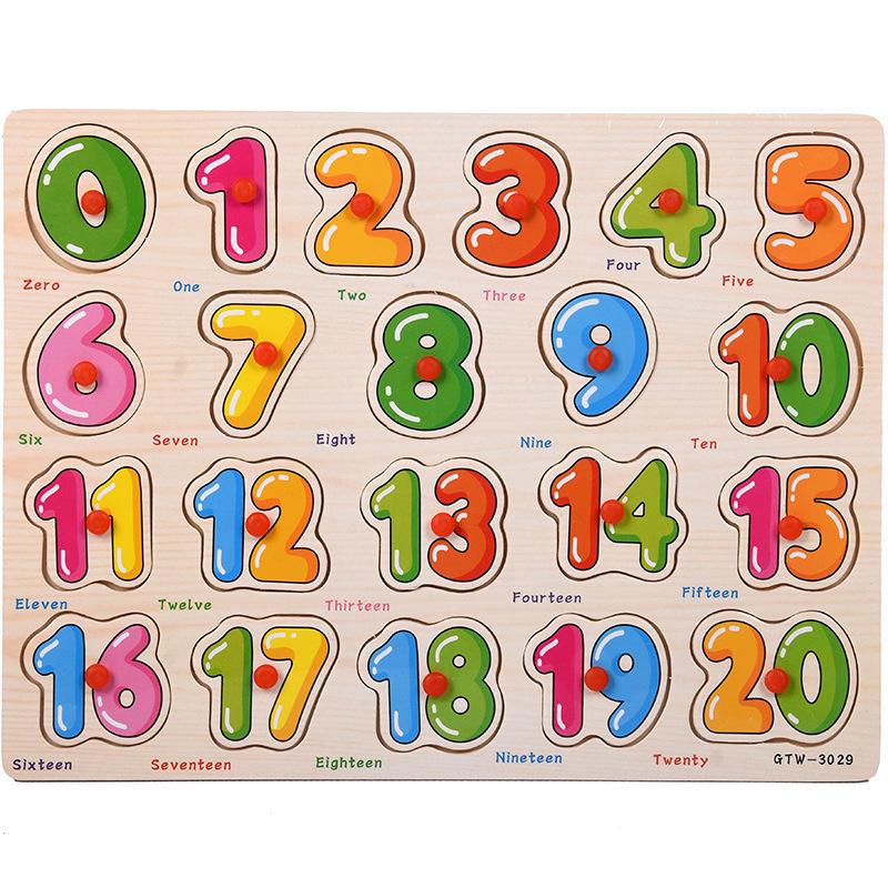 Counting Train or Number Board Wooden Puzzle (2+ Years)