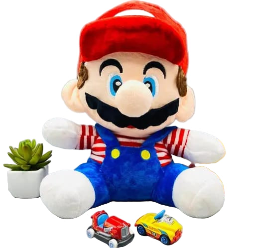 Premium Kawaii Super Mario Soft Plush Toy (1+ Year)