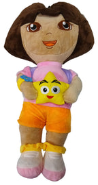 Premium Dora the Explorer Girl Plush Toy with Adventure Backpack (1+ Year)