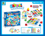 Shape Matching Montessori Toy Color and Shape Puzzle Game (3+ Years)