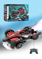 Remote Control Spray Racing Stunt Car 1:12 Scale with Lights Drift and Spray for Kids (3+ Years)