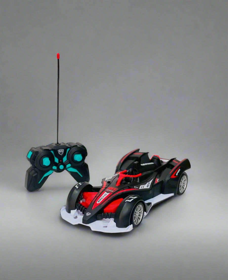 Remote Control Spray Racing Stunt Car 1:12 Scale with Lights Drift and Spray for Kids (3+ Years)