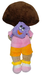 Premium Dora the Explorer Girl Plush Toy with Adventure Backpack (1+ Year)