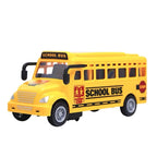 School Bus Van Toy for Kids with Music Flashlights 360° Rotation Bump & Go (3+ Years)