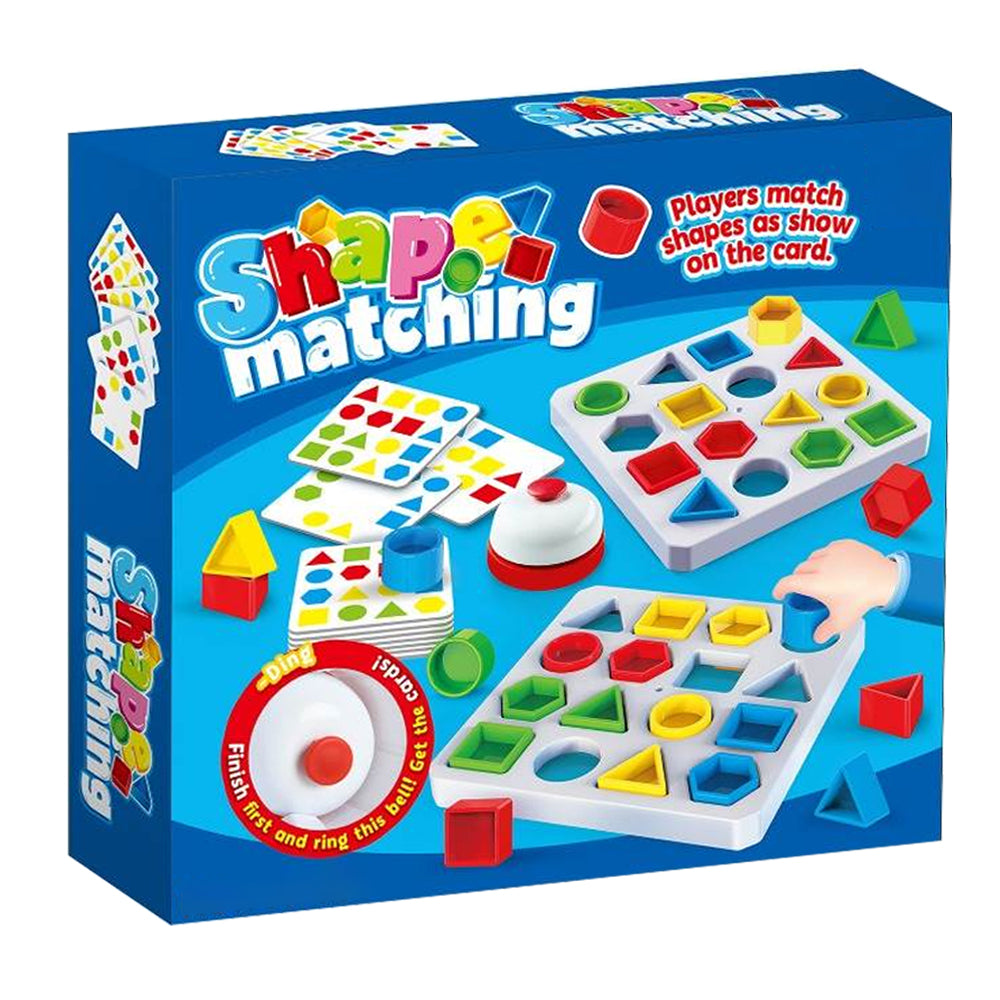 Shape Matching Montessori Toy Color and Shape Puzzle Game (3+ Years)