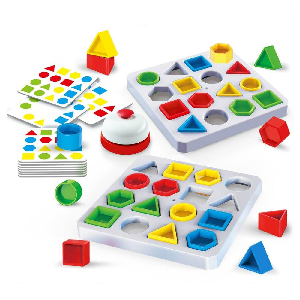 Shape Matching Montessori Toy Color and Shape Puzzle Game (3+ Years)