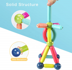 Magnetic Building Sticks 28 & 48 PCS Educational Blocks for Kids (3+ Years)