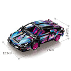 451 Piece Racing Car Speed Building Blocks for Kids (6+ Years)