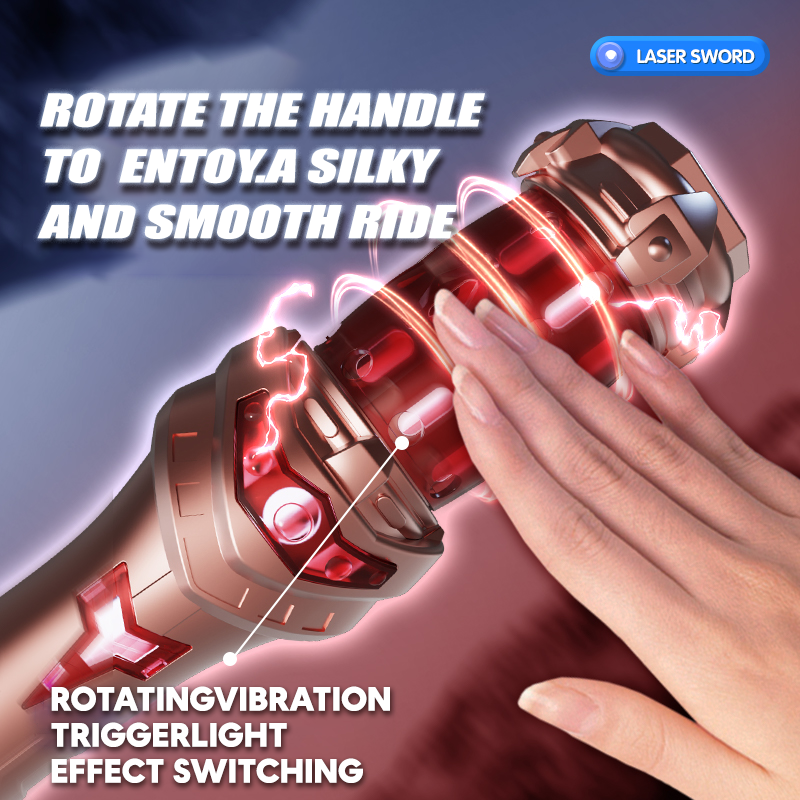 Telescopic Lightsaber Energy Sword Rechargeable with Type-C Charging, Colorful Lighting & Dynamic Sound (3+ Years)