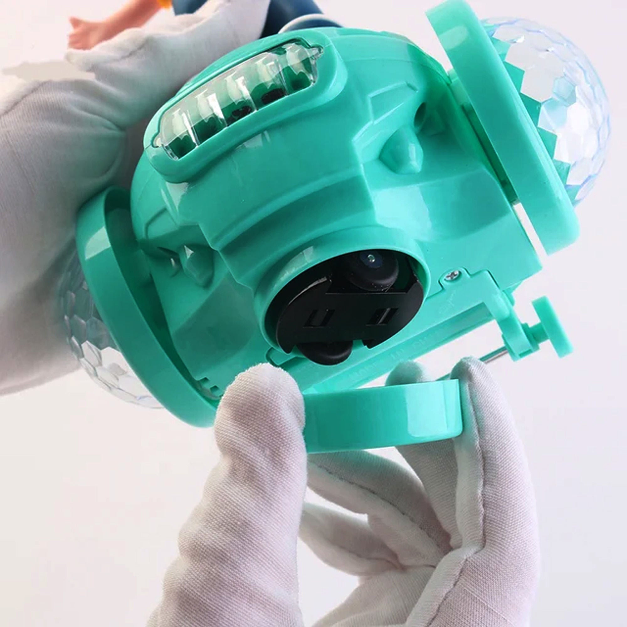 Electric Boy Balanced Vehicle with 360° Rotating Musical Dancing, 5D Lights & Music (3+ Years)