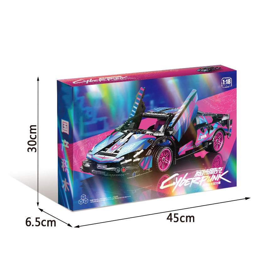 451 Piece Racing Car Speed Building Blocks for Kids (6+ Years)