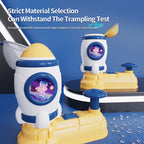 Fun Rocket Frisbee Rocket Modeling Toy with Flying Discs (3+ Years)