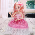 15.7-Inch Fashion Story Princess Doll with Sparkling Dress & Soft Hair for Girls (3 + Years)