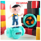 Electric Boy Balanced Vehicle with 360° Rotating Musical Dancing, 5D Lights & Music (3+ Years)