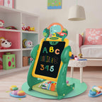 Dino Colorful Magnetic Educational & Drawing Two-Sided Board for Kids (3+ Years)