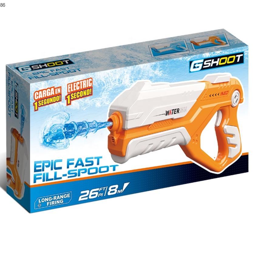 G-Shoot Long Range Water Gun with Rechargeable Battery (3+ Years)
