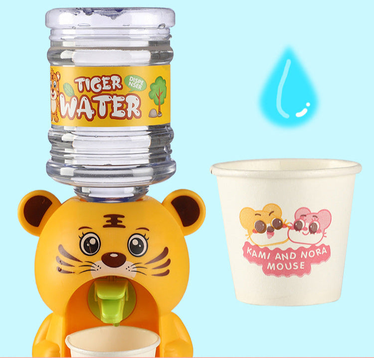 Simulation Tiger Water Dispenser Toy for Kids (3+ Years)